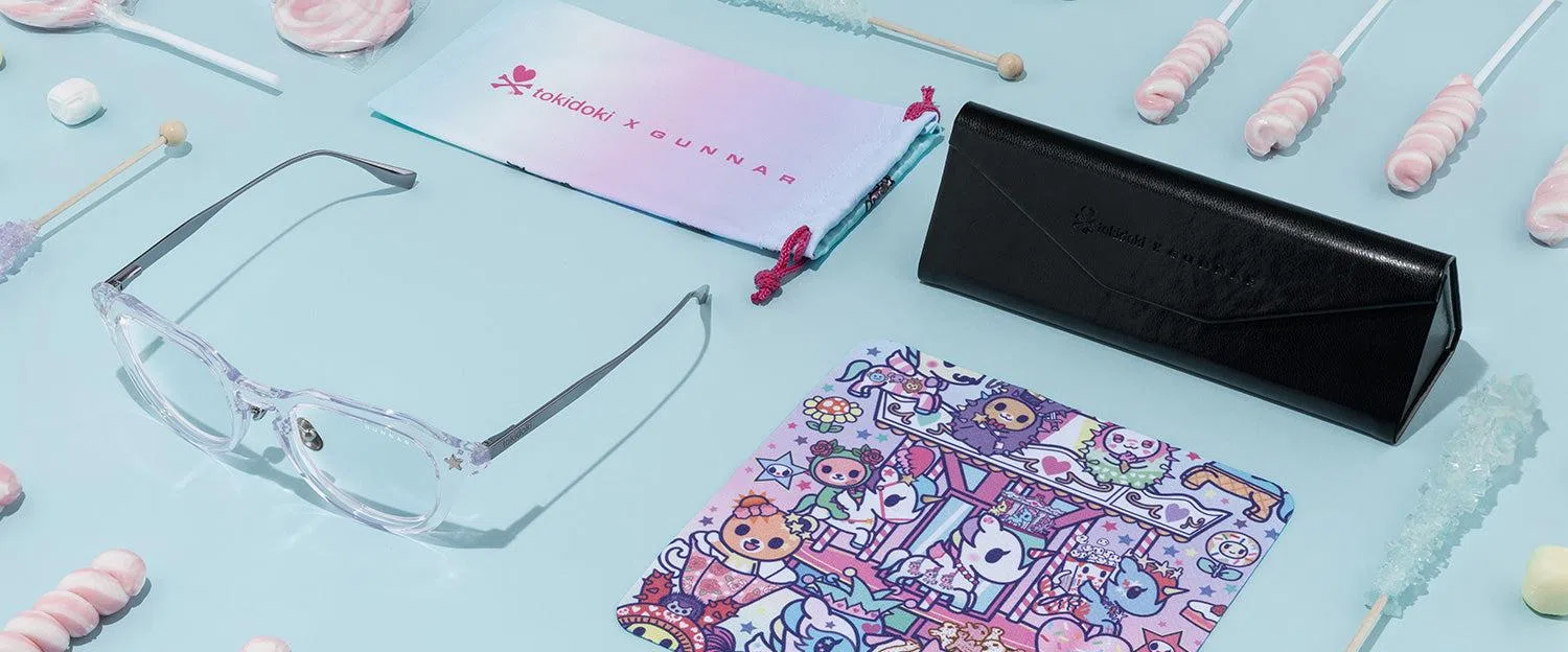 Gunnar Cotton Candy Carnival Eyeglasses - view 25